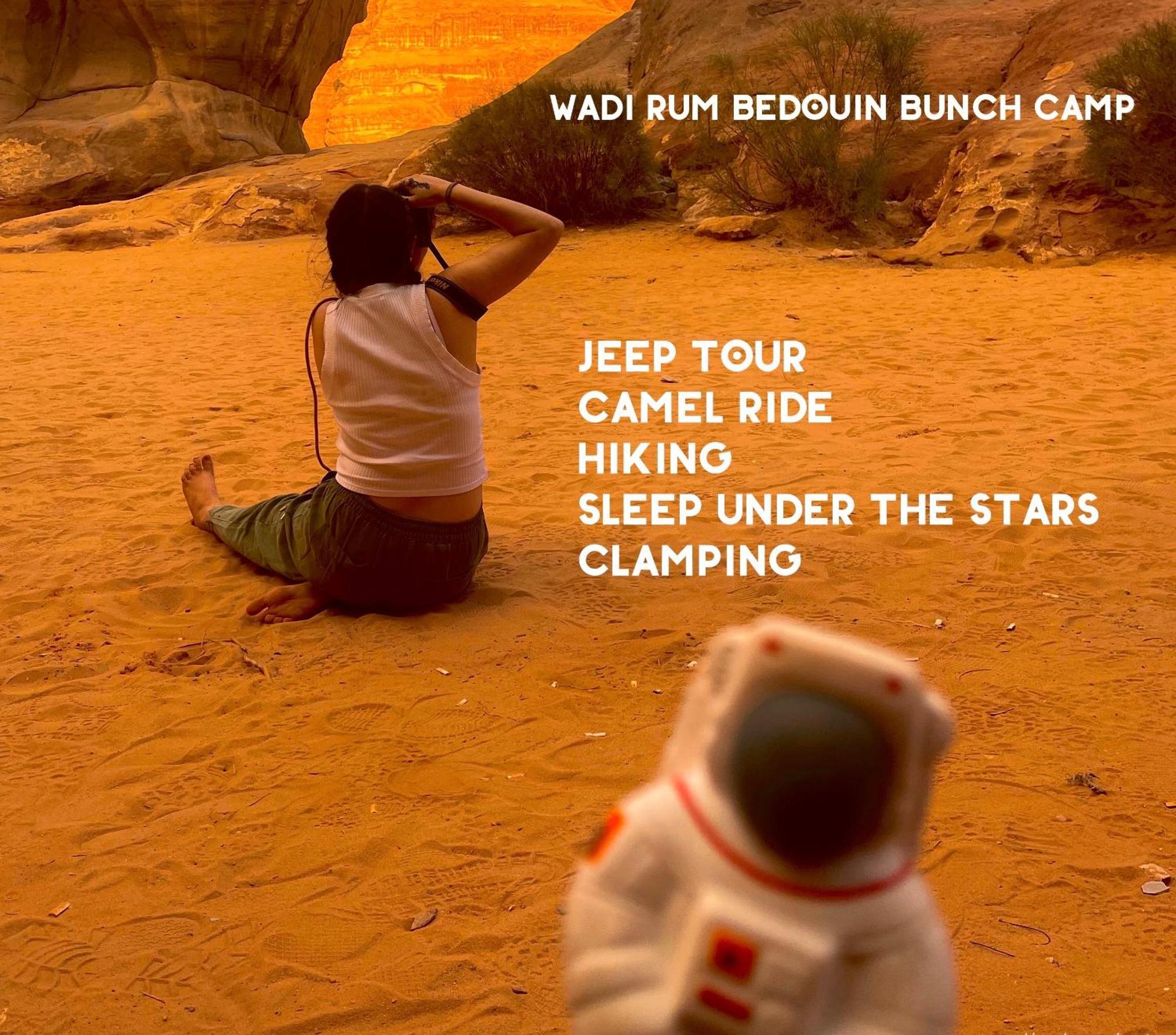 Bedouin Bunch Camp Hotel Wadi Rum Ngoại thất bức ảnh